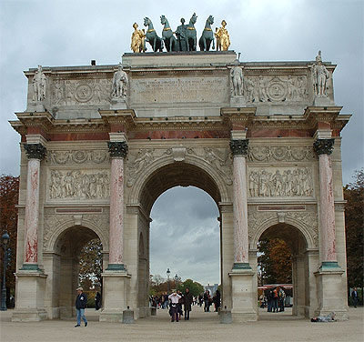 Arc de Triomphe du Carrousel - klein aber fein