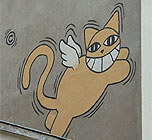 Katzenkunst in Paris