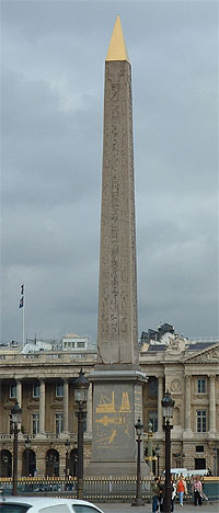 Obelisk auf dem Place de la Concorde