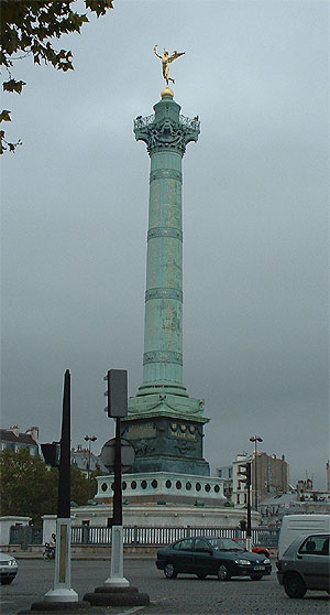 Gedenksäule auf dem Place de la Bastille