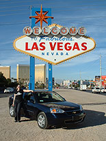 Vegas-Schild mit Olga