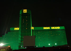 MGM Grand bei Nacht